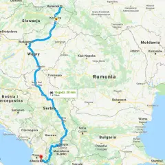 Trasa do Albanii autem: Którą wybrać? Koszty, czas, porady