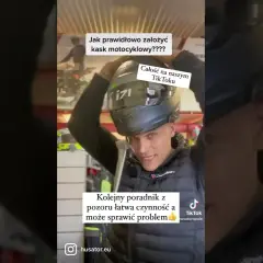 Jak prawidłowo założyć kask motocyklowy? Poradnik bezpieczeństwa