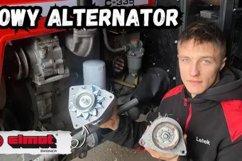 Alternator w Ursusie C-330: Montaż krok po kroku Poradnik Huberta