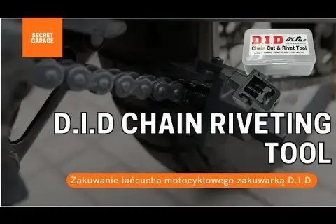Jak rozpiąć łańcuch motocyklowy? Zakuwarka czy szlifierka?