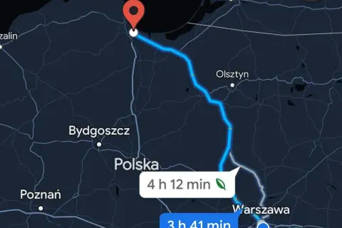 Kraków-Gdańsk: A1 czy S7? Szybciej czy taniej nad morze?