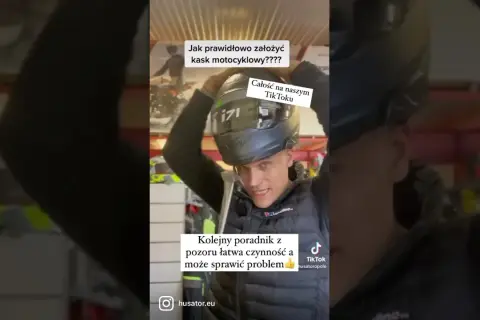 Jak prawidłowo założyć kask motocyklowy? Poradnik bezpieczeństwa