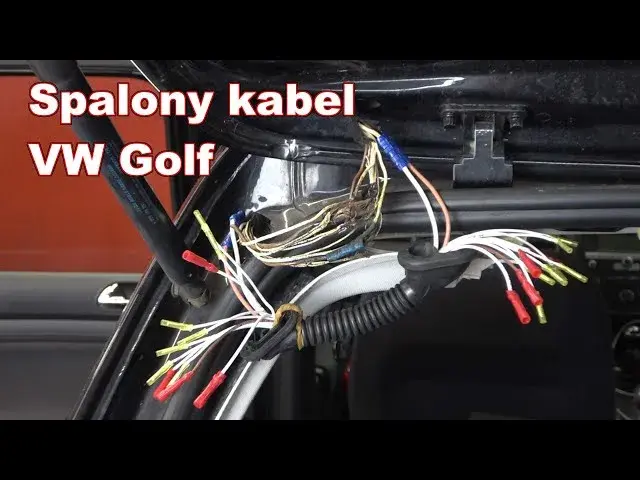 Audi 80 B4 wiązka klapy: Jak naprawić przerwane kable?
