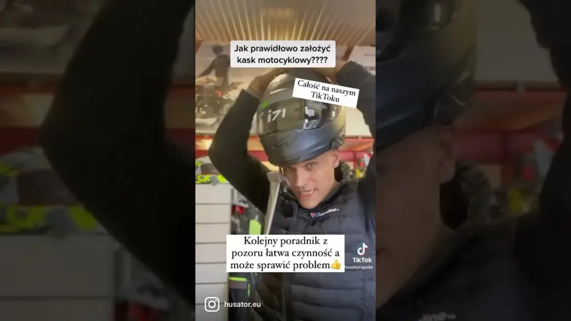 Jak prawidłowo założyć kask motocyklowy? Poradnik bezpieczeństwa